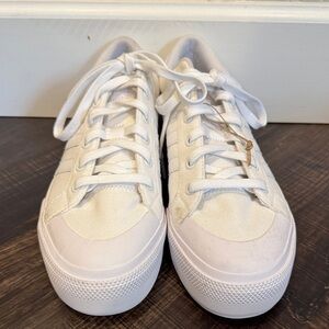 ADIDAS Bravada 2.0 Platform White Women's Sneakers